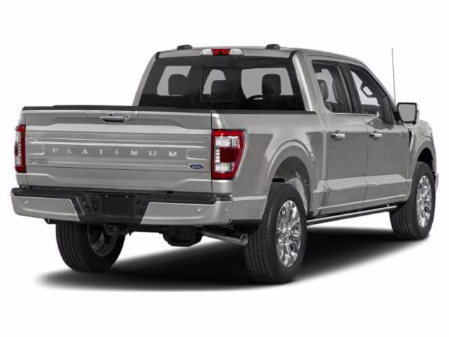 2022 Silver Metallic Ford F-150 Platinum 4X4 Truck