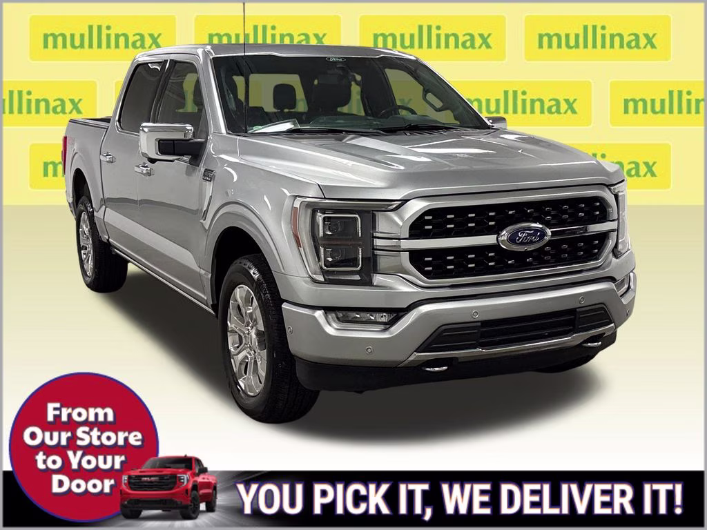 2022 Silver Metallic Ford F-150 Platinum 4X4 Truck
