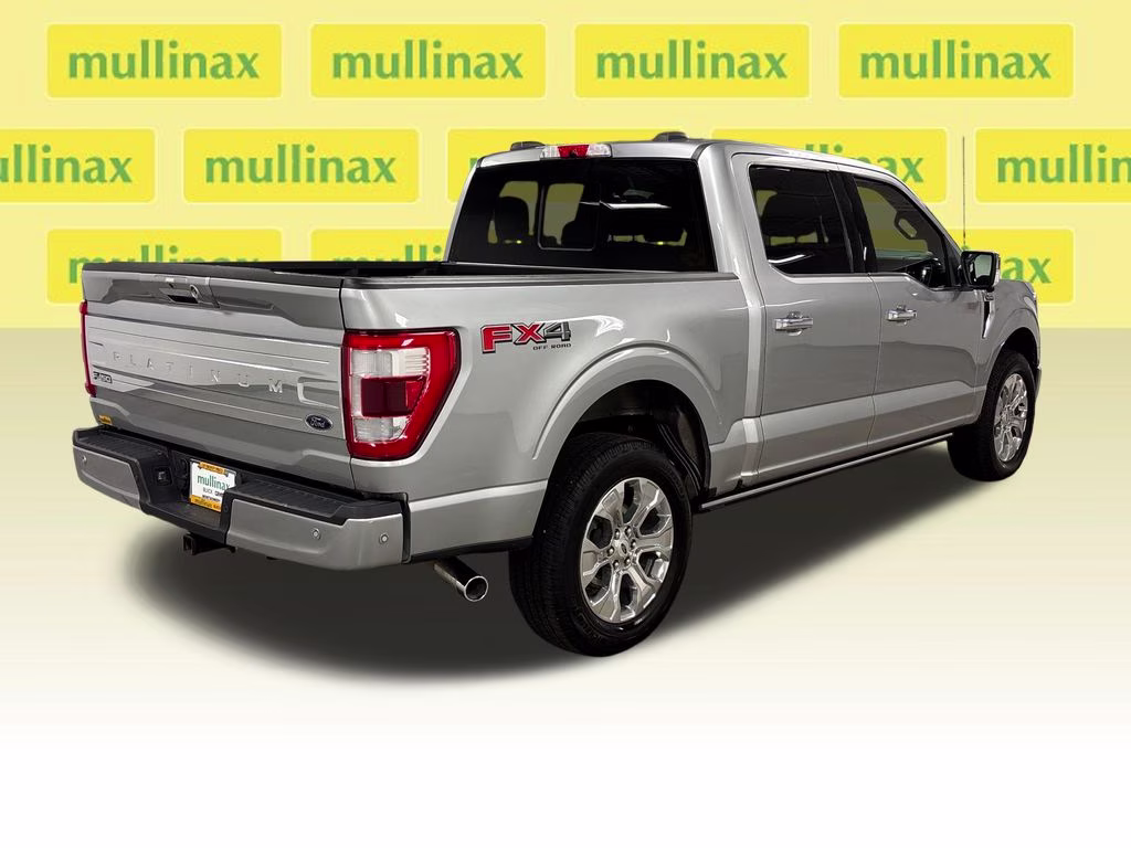2022 Silver Metallic Ford F-150 Platinum 4X4 Truck