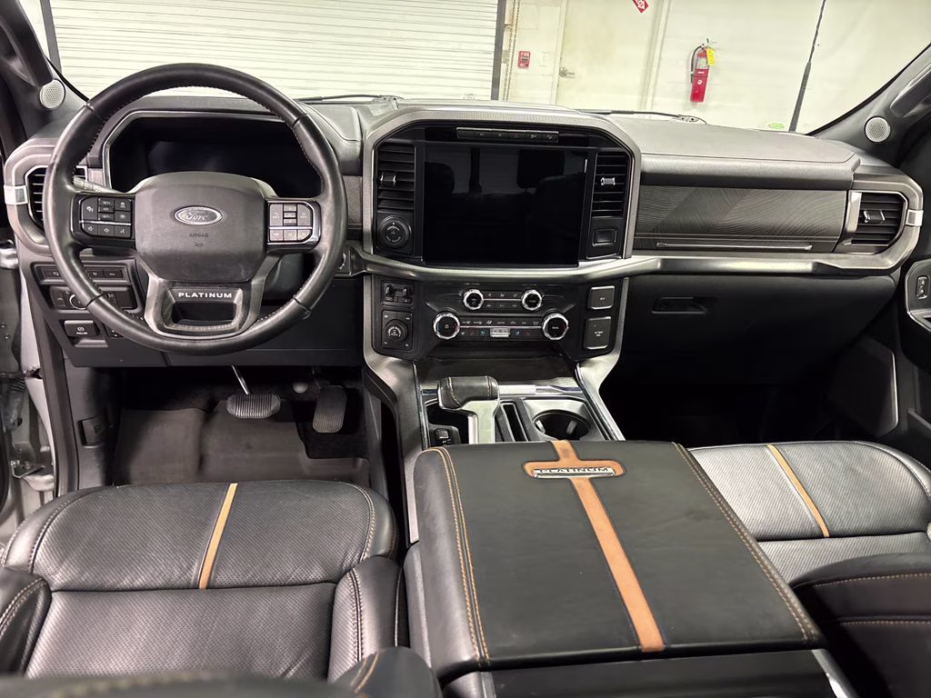 2022 Silver Metallic Ford F-150 Platinum 4X4 Truck