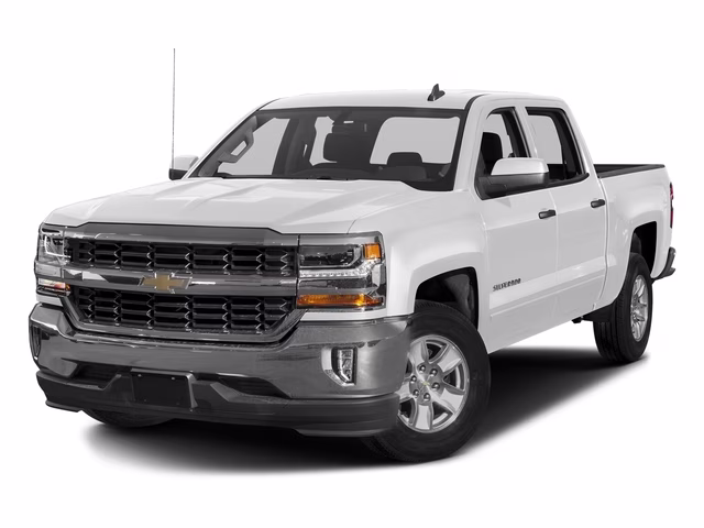 2016 Summit White Chevrolet Silverado 1500 LT 4X4 Truck