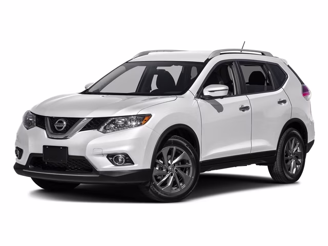 2016 Pearl White Nissan Rogue SL FWD SUV