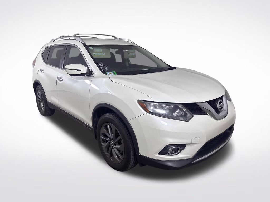2016 Pearl White Nissan Rogue SL FWD SUV