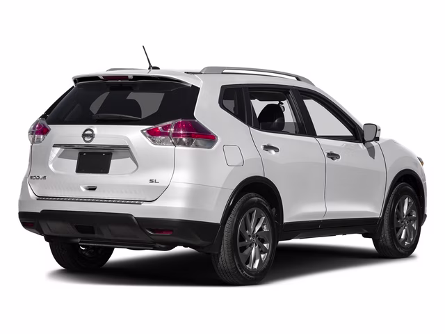 2016 Pearl White Nissan Rogue SL FWD SUV