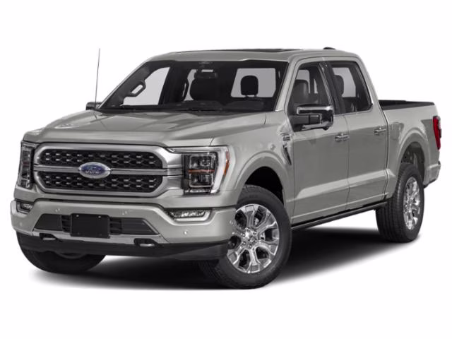 2022 Silver Metallic Ford F-150 Platinum 4X4 Truck