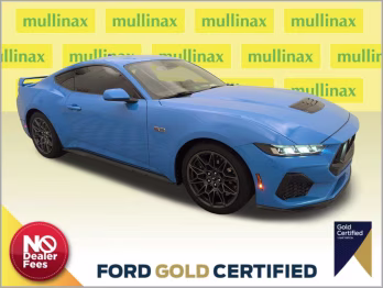 2024 Grabber Blue Metallic Ford Mustang GT Premium RWD Coupe