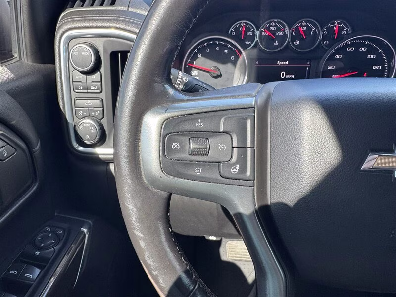 2020 Black Chevrolet Silverado 1500 LT 4X4 Truck