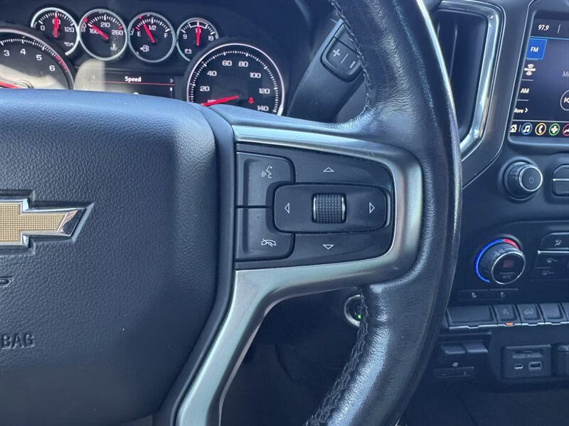 2020 Black Chevrolet Silverado 1500 LT 4X4 Truck