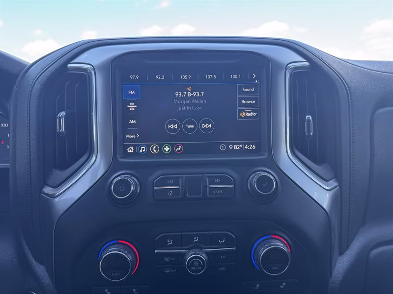 2020 Black Chevrolet Silverado 1500 LT 4X4 Truck