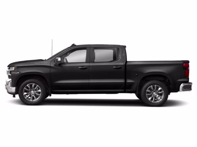 2020 Black Chevrolet Silverado 1500 LT 4X4 Truck