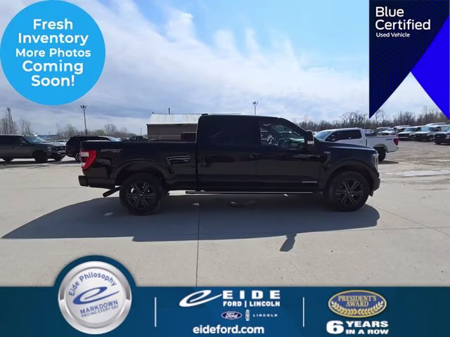 2023 Agate Black Metallic Ford F-150 Lariat 4X4 Truck