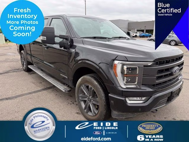 2023 Agate Black Metallic Ford F-150 Lariat 4X4 Truck