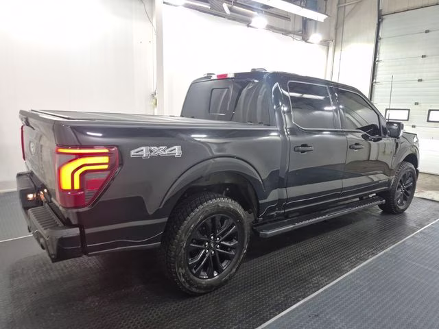 2024 Agate Black Metallic Ford F-150 Lariat 4X4 Truck