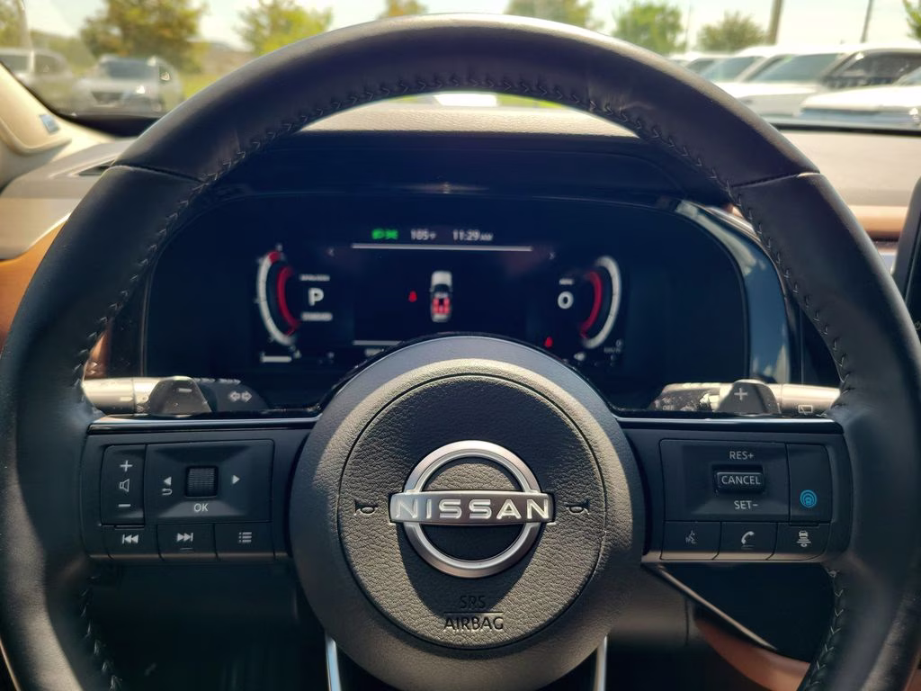 2025 Boulder Gray Pearl Nissan Pathfinder Platinum FWD SUV