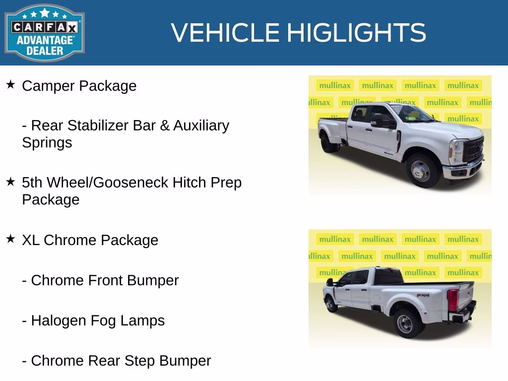 2024 Oxford White Ford Super Duty F-350 DRW XL RWD Truck