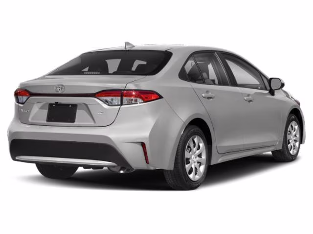 2021 Silver Toyota Corolla LE FWD Sedan