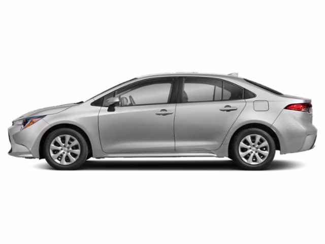 2021 Silver Toyota Corolla LE FWD Sedan