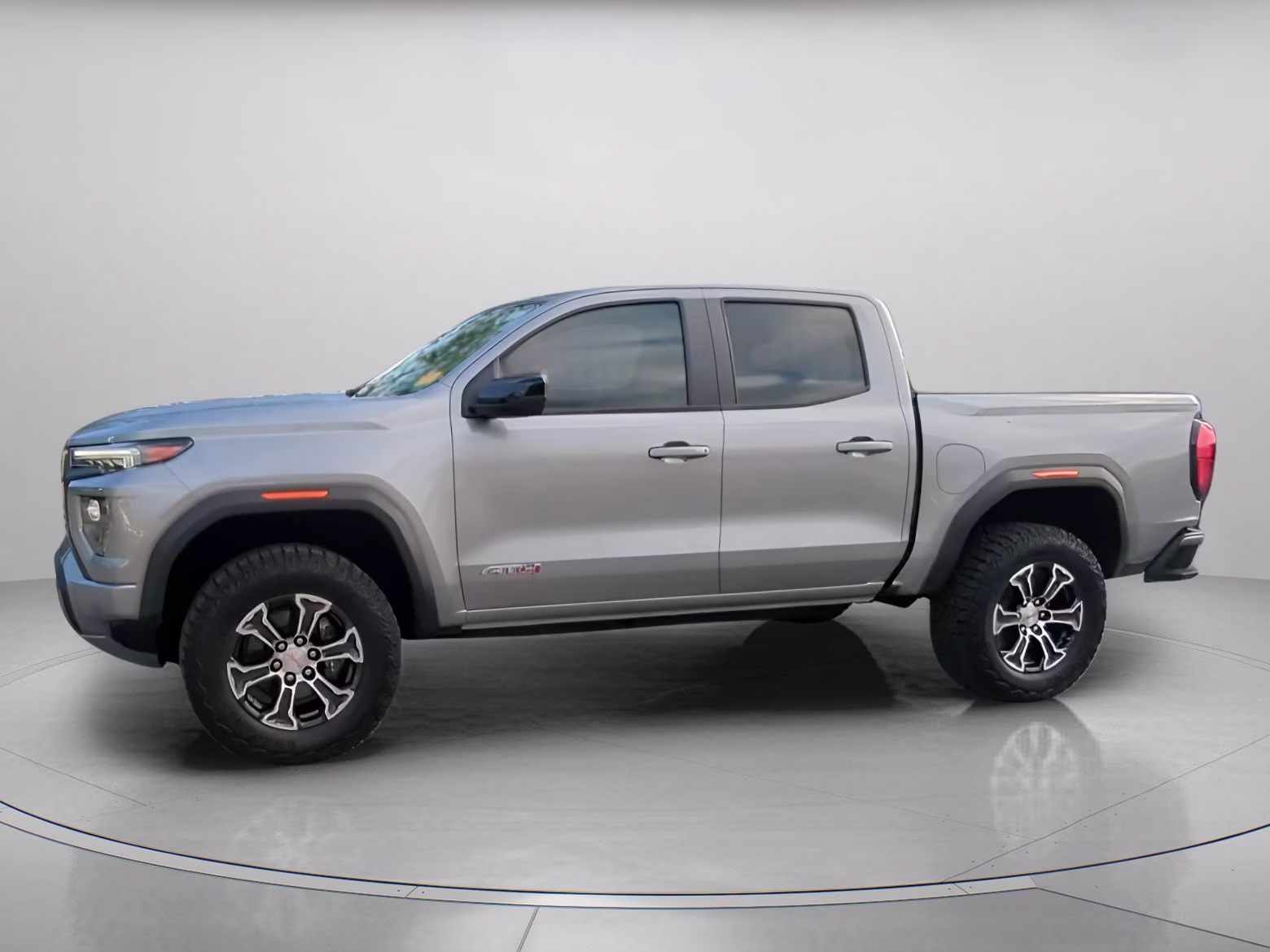 2023 Sterling Metallic GMC Canyon 4WD AT4 Crew Cab Pickup 4X4 Truck