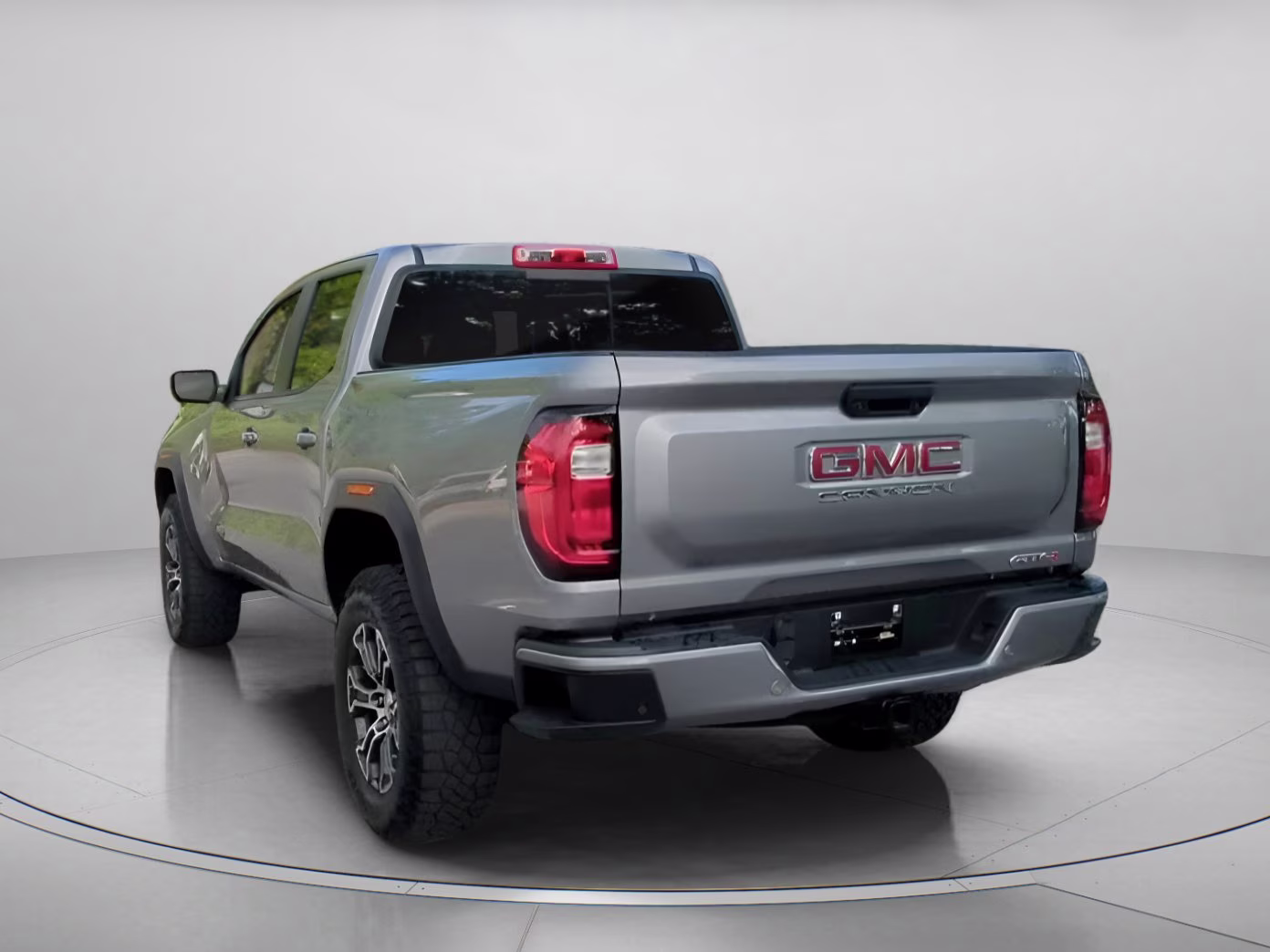 2023 Sterling Metallic GMC Canyon 4WD AT4 Crew Cab Pickup 4X4 Truck