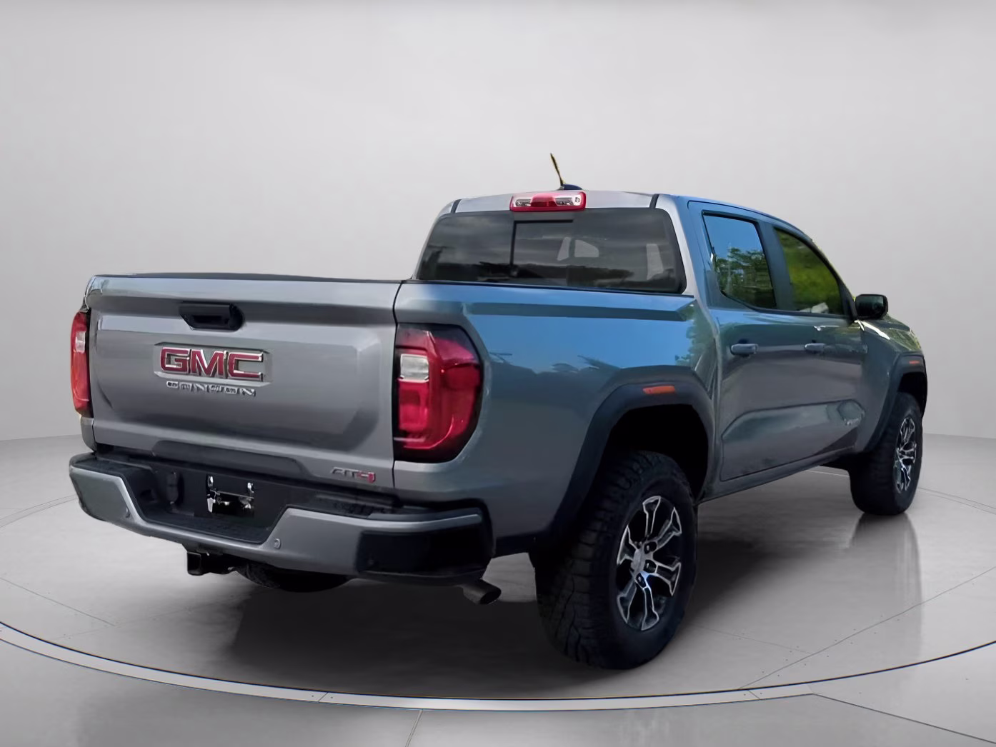 2023 Sterling Metallic GMC Canyon 4WD AT4 Crew Cab Pickup 4X4 Truck