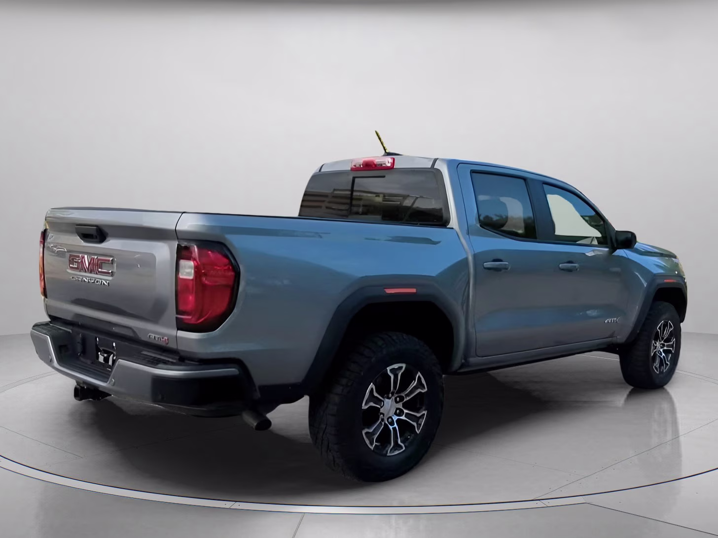 2023 Sterling Metallic GMC Canyon 4WD AT4 Crew Cab Pickup 4X4 Truck