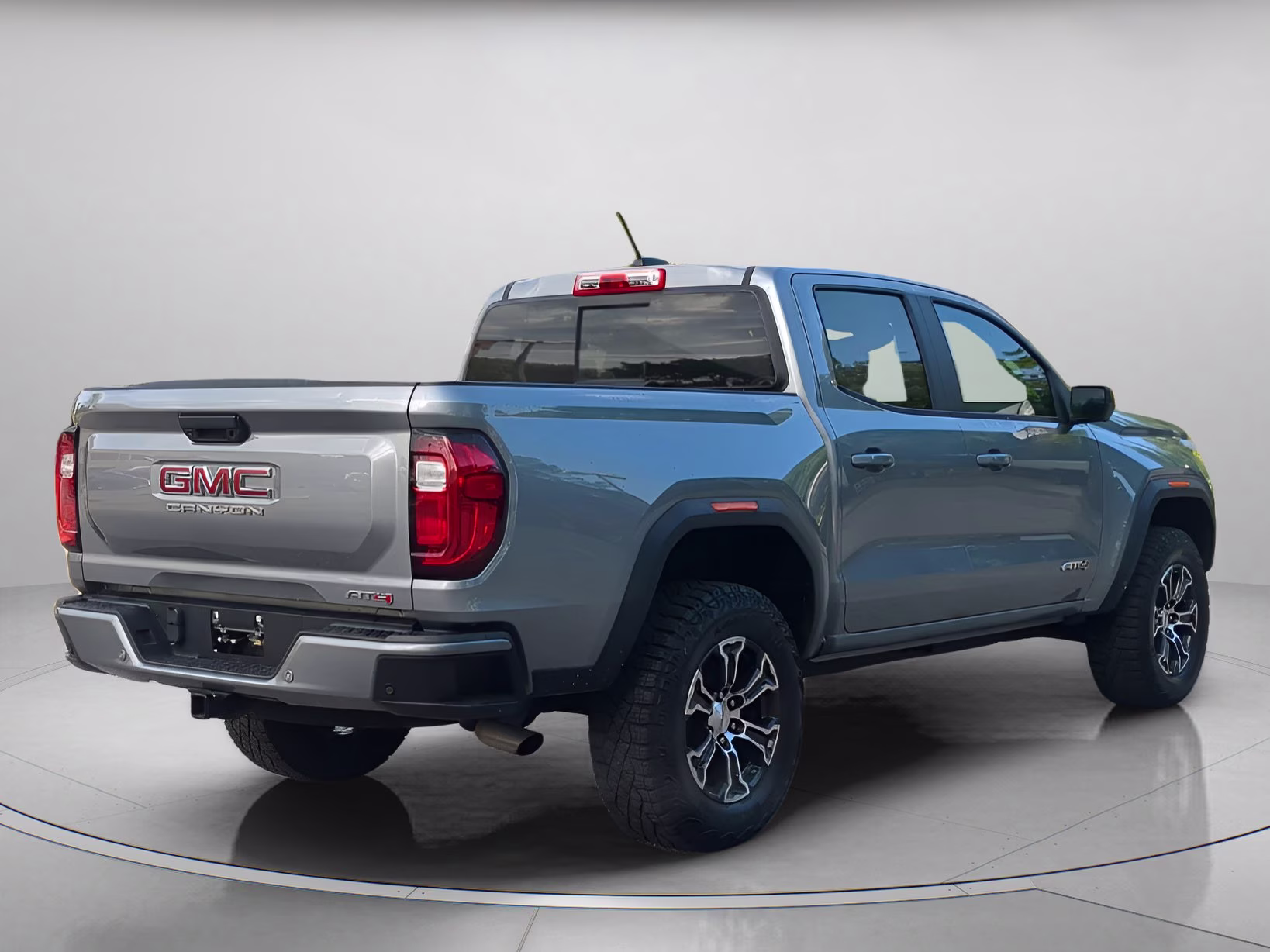 2023 Sterling Metallic GMC Canyon 4WD AT4 Crew Cab Pickup 4X4 Truck