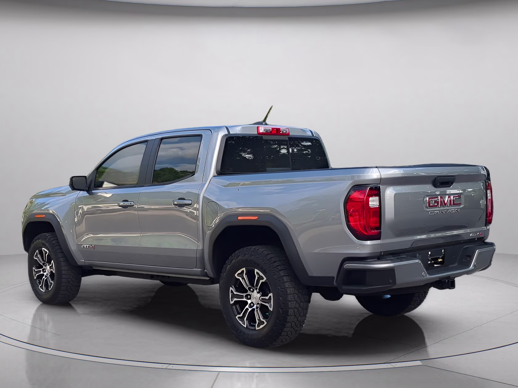 2023 Sterling Metallic GMC Canyon 4WD AT4 Crew Cab Pickup 4X4 Truck