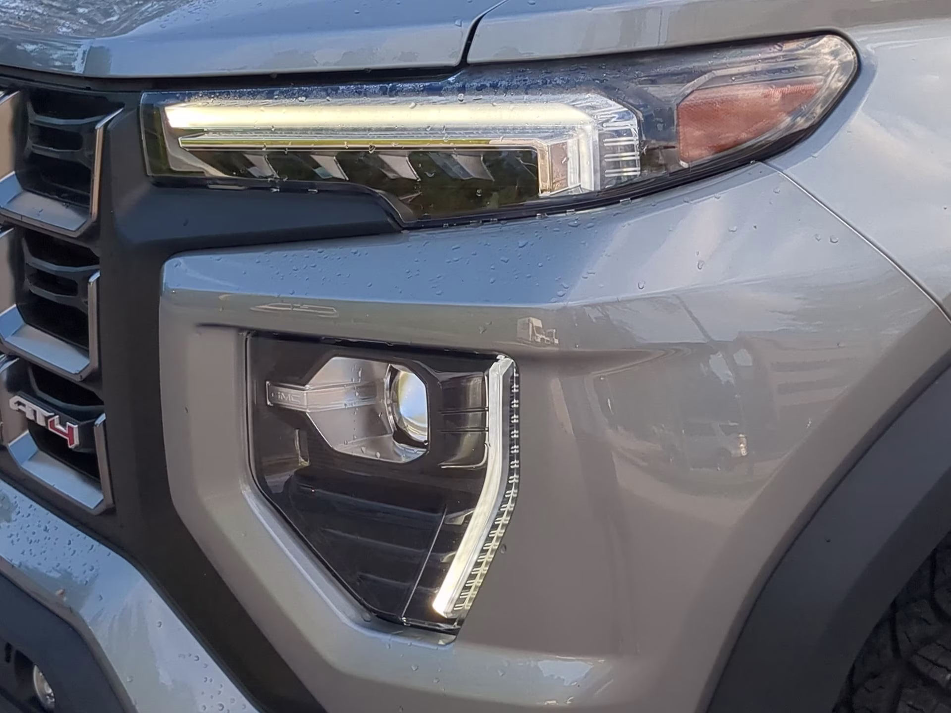 2023 Sterling Metallic GMC Canyon 4WD AT4 Crew Cab Pickup 4X4 Truck
