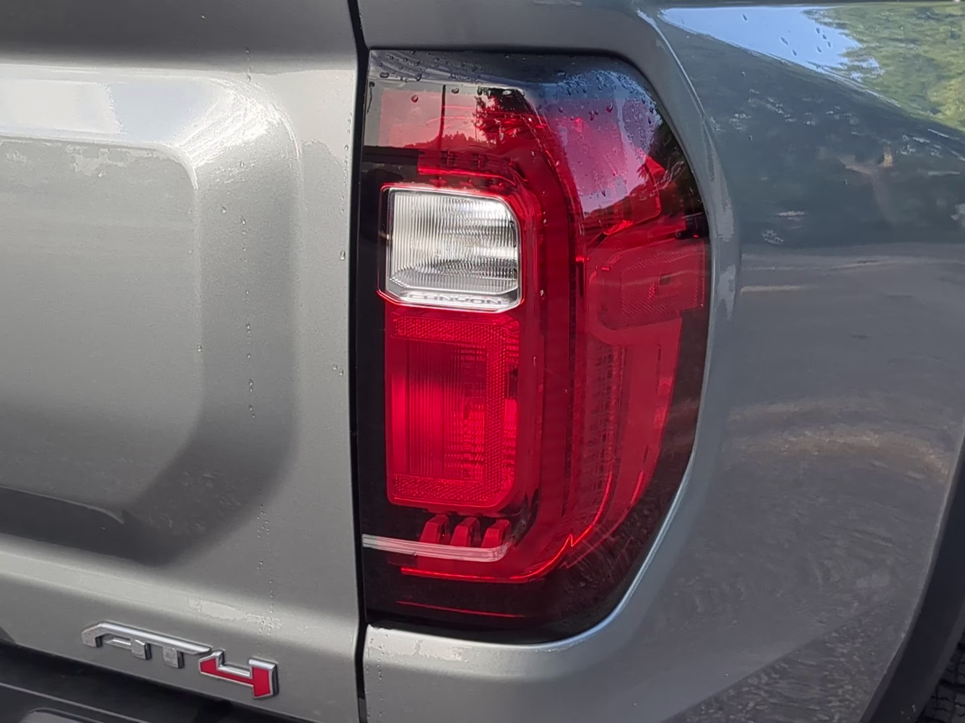 2023 Sterling Metallic GMC Canyon 4WD AT4 Crew Cab Pickup 4X4 Truck