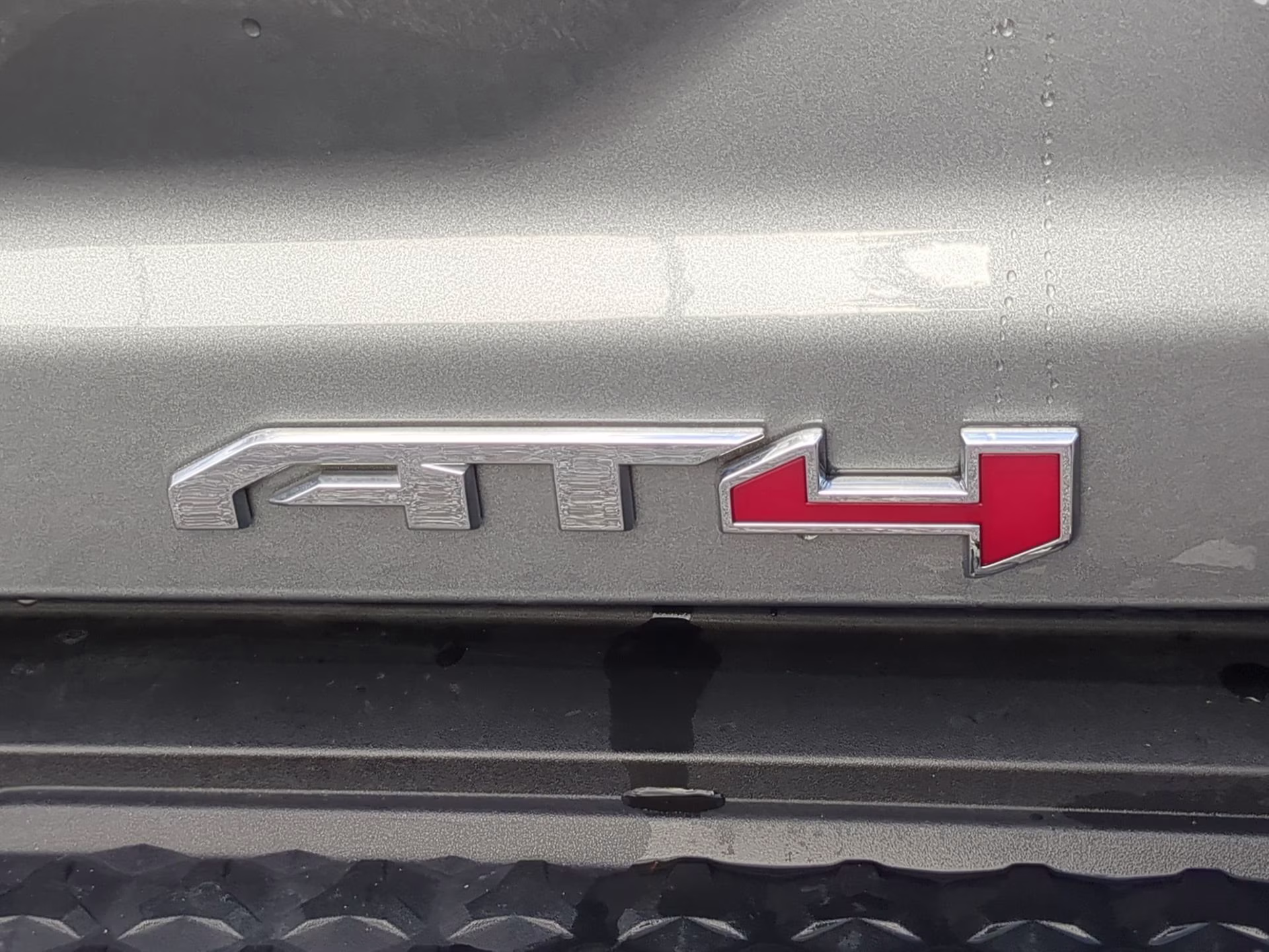 2023 Sterling Metallic GMC Canyon 4WD AT4 Crew Cab Pickup 4X4 Truck
