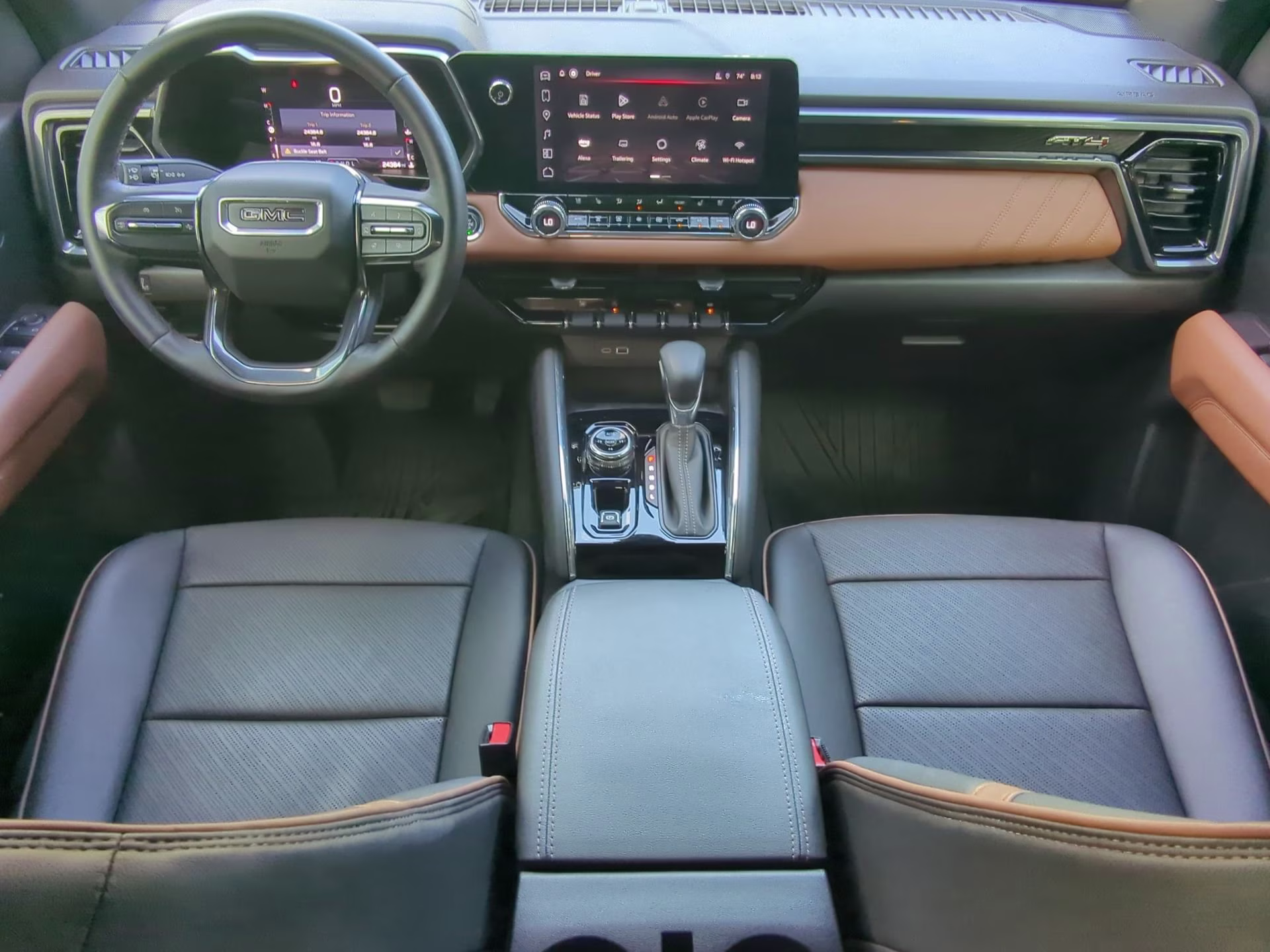 2023 Sterling Metallic GMC Canyon 4WD AT4 Crew Cab Pickup 4X4 Truck
