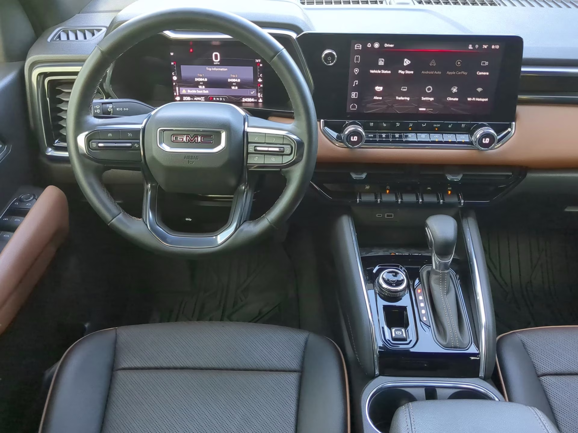 2023 Sterling Metallic GMC Canyon 4WD AT4 Crew Cab Pickup 4X4 Truck