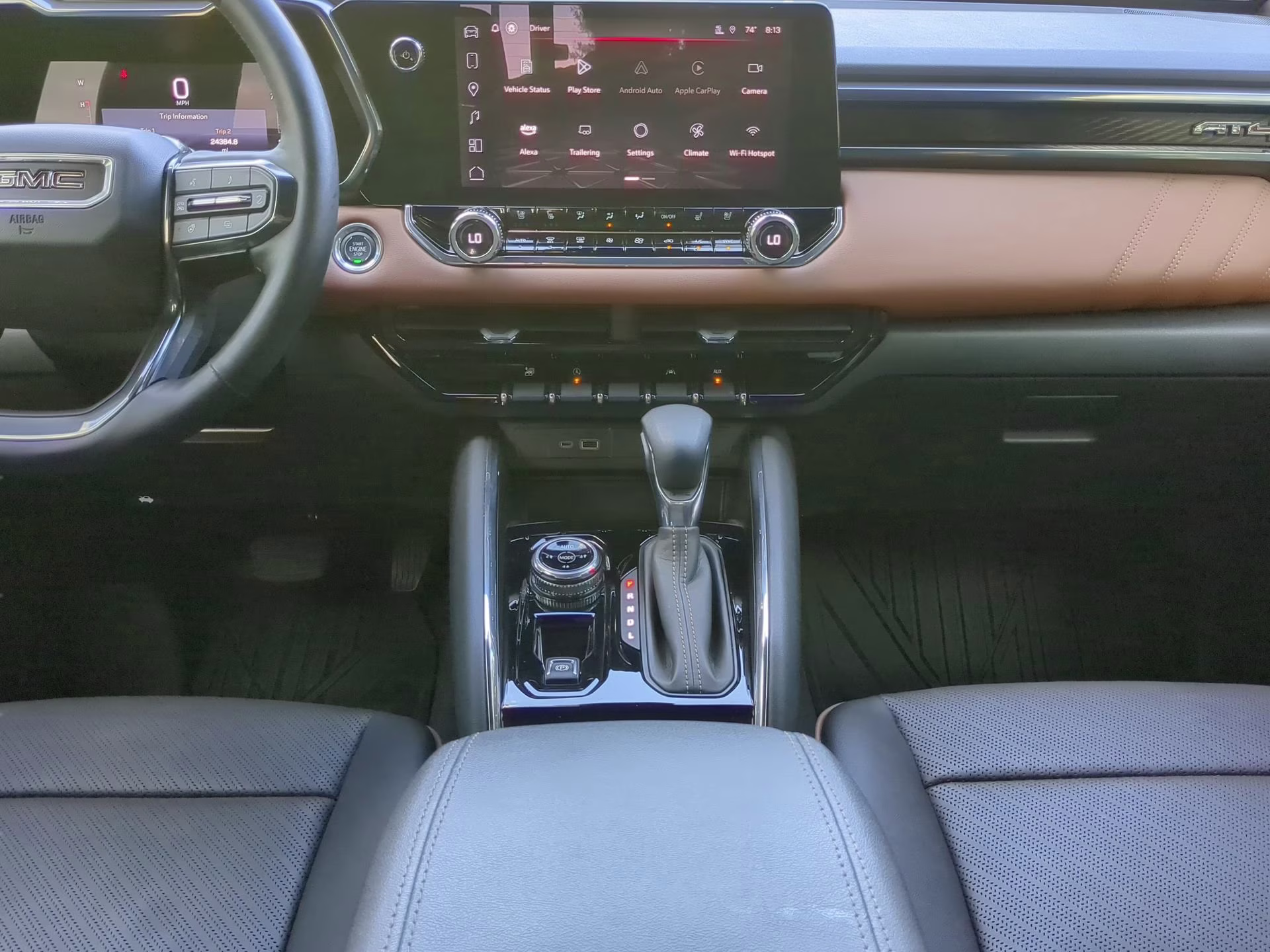 2023 Sterling Metallic GMC Canyon 4WD AT4 Crew Cab Pickup 4X4 Truck