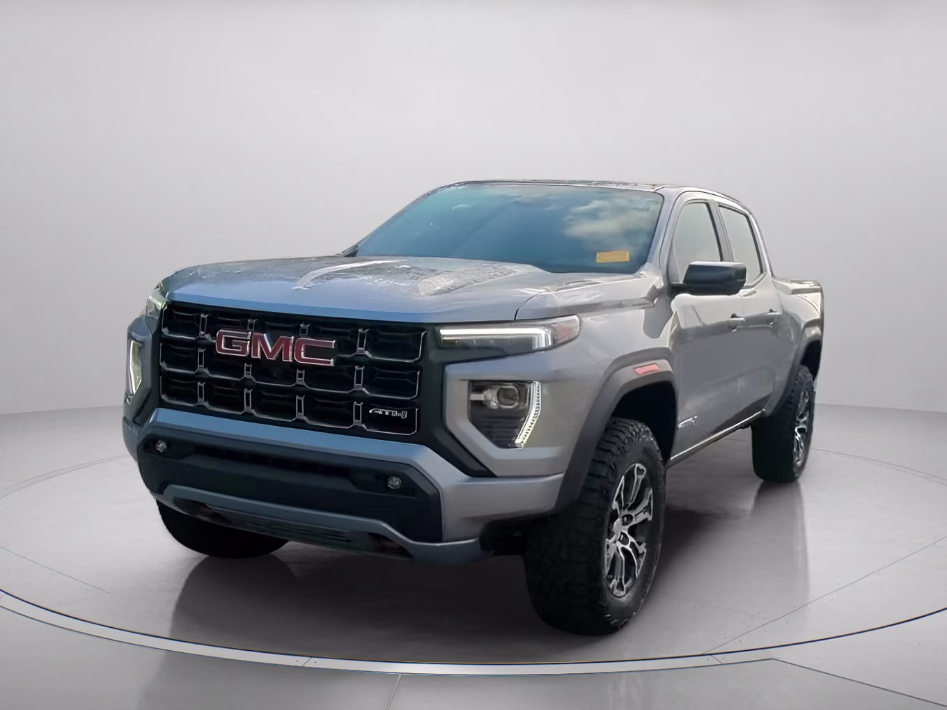 2023 Sterling Metallic GMC Canyon 4WD AT4 Crew Cab Pickup 4X4 Truck