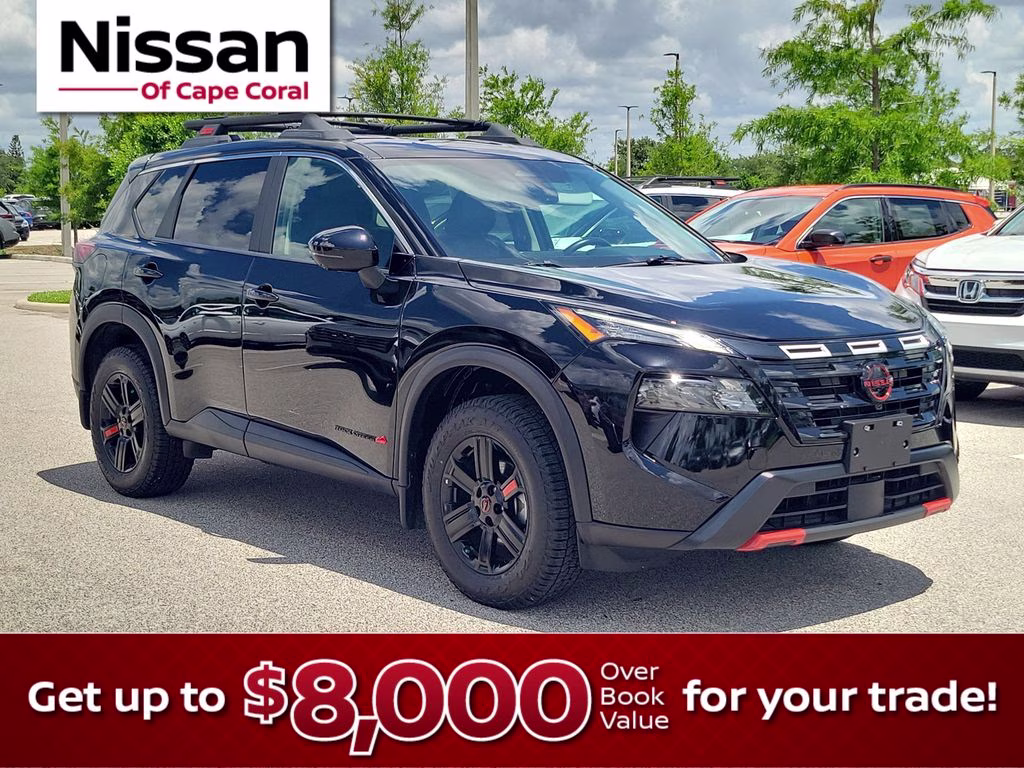 2025 Super Black Nissan Rogue Rock Creek AWD SUV