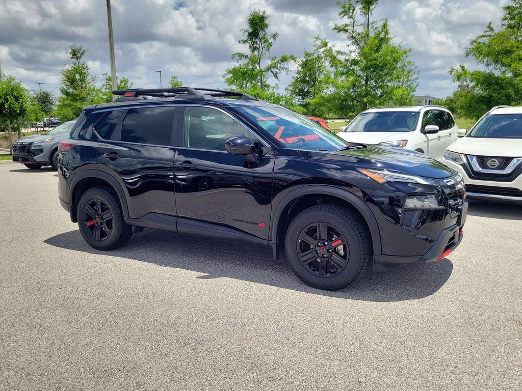 2025 Super Black Nissan Rogue Rock Creek AWD SUV