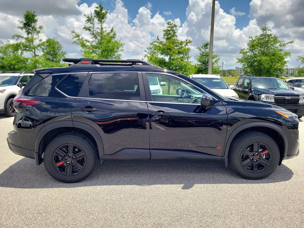 2025 Super Black Nissan Rogue Rock Creek AWD SUV