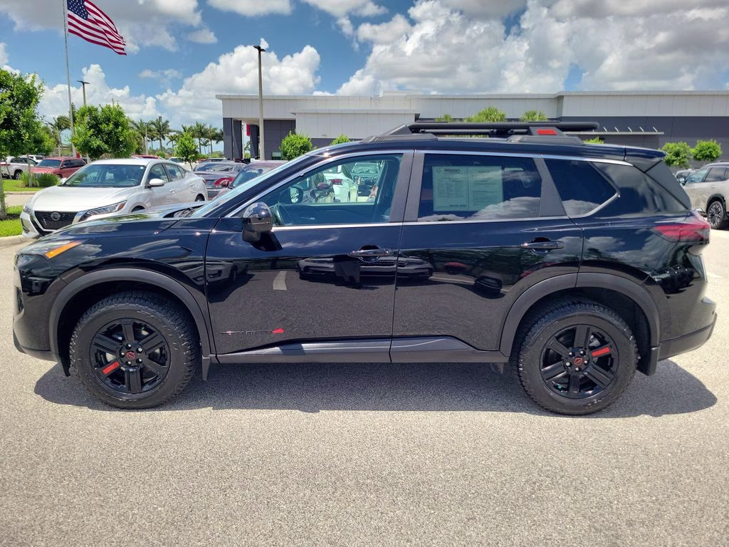2025 Super Black Nissan Rogue Rock Creek AWD SUV