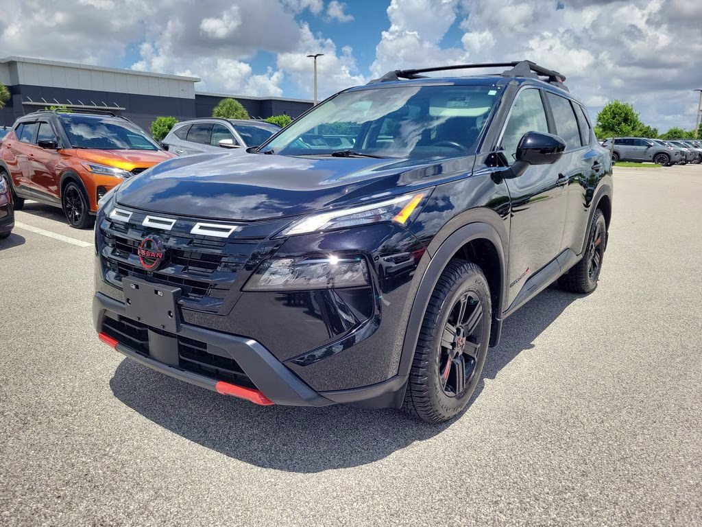 2025 Super Black Nissan Rogue Rock Creek AWD SUV