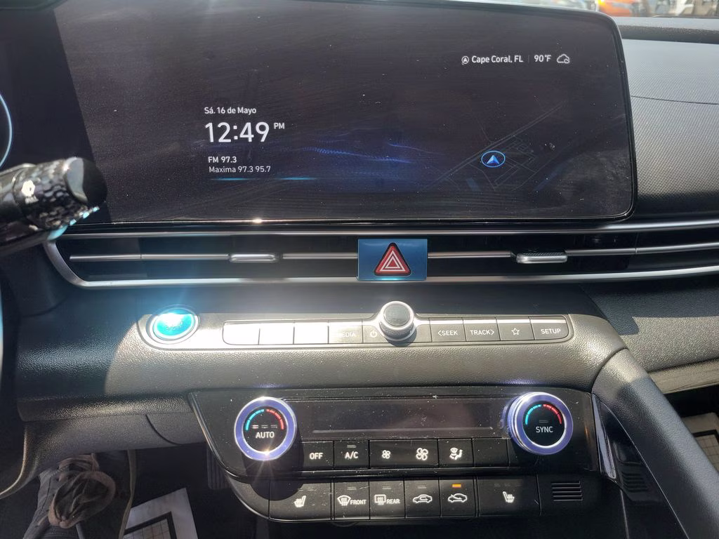 2023 Intense Blue Hyundai Elantra SEL FWD Sedan