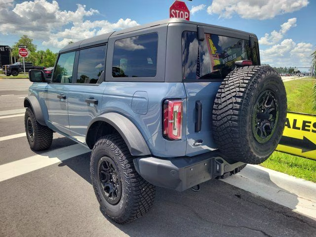 2024 Azure Gray Metallic Ford Bronco Wildtrak 4X4 SUV