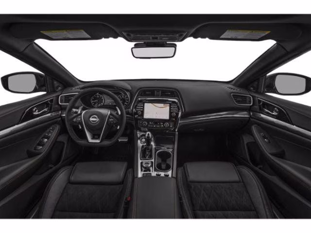 2023 Super Black Nissan Maxima SR FWD Sedan
