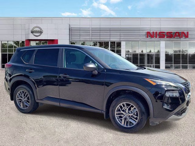 2023 Super Black Nissan Rogue S AWD SUV