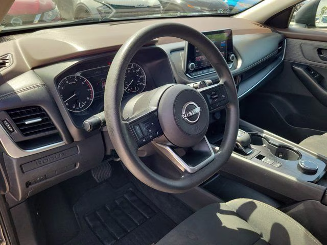 2023 Super Black Nissan Rogue S AWD SUV