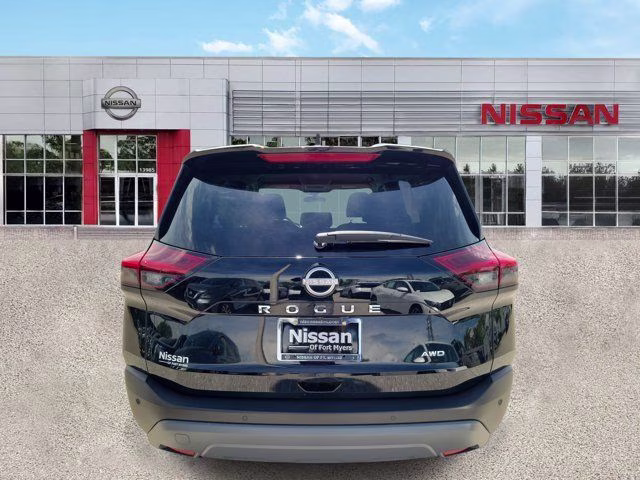 2023 Super Black Nissan Rogue S AWD SUV