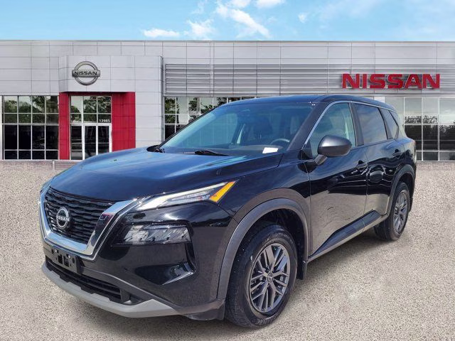 2023 Super Black Nissan Rogue S AWD SUV