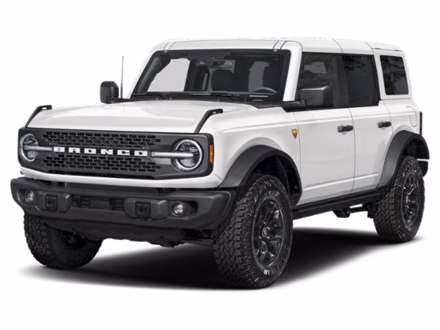 2026 Oxford White Ford Bronco Badlands 4X4 SUV