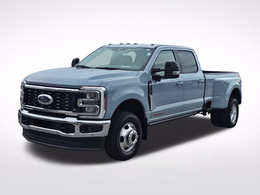 2026 Glacier Gray Metallic TriCoat Ford Super Duty F-350 DRW Lariat 4X4 Truck
