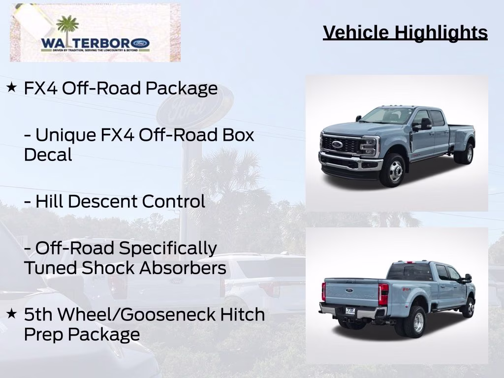 2026 Glacier Gray Metallic TriCoat Ford Super Duty F-350 DRW Lariat 4X4 Truck