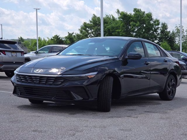 2026 Abyss Black Hyundai Elantra SEL Sport FWD Sedan